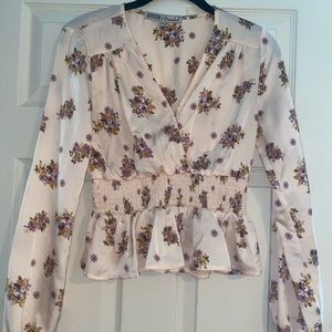 Floral Long Sleeve Blouse